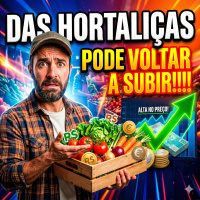  Após pico de safra, preço das hortaliças pode voltar a subir 