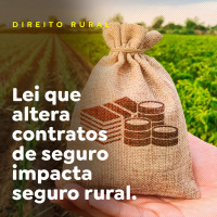 Lei que altera contratos de seguro impacta seguro rural