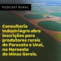 Consultoria IndustriAgro abre inscrições para produtores rurais de Paracatu e Unaí, no Noroeste de MG