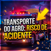  Principal meio de transporte do agro risco de acidente com caminhões aumenta nas madrugadas