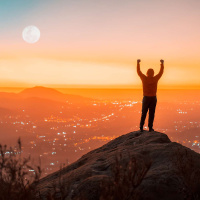 Seja forte e corajoso!