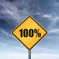 100% de eficácia somente em Deus