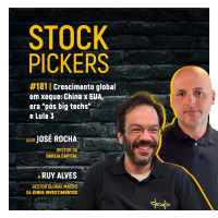 #181 Crescimento global em xeque: China x EUA, era “pós big techs” e Lula 3 - José Rocha e Ruy Alves