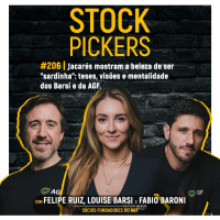 #206 Jacarés mostram a beleza de ser sardinha: teses, visões e mentalidade dos Barsi e da AGF