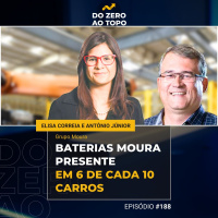 #188 - Baterias Moura: uma gigante que nasceu no quintal de uma casa no interior de PernambucoMoura