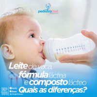 Leite de vaca, fórmula láctea e composto lácteo - Quais as diferenças? | Pediatracast | #EP101