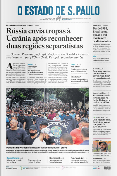 Estadão - Edição 22 de Fevereiro 2022 