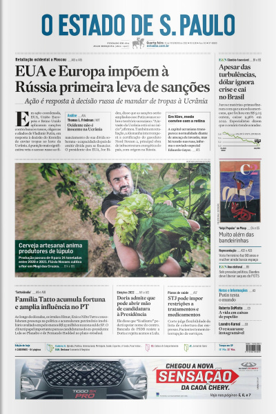 Estadão - Edição 23 de Fevereiro 2022 