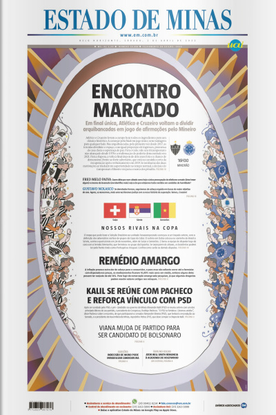 Estado de Minas - Edição de 02 de abril de 2022