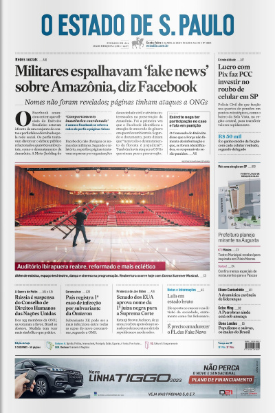 Estadão - Edição 08 de Abril 2022 