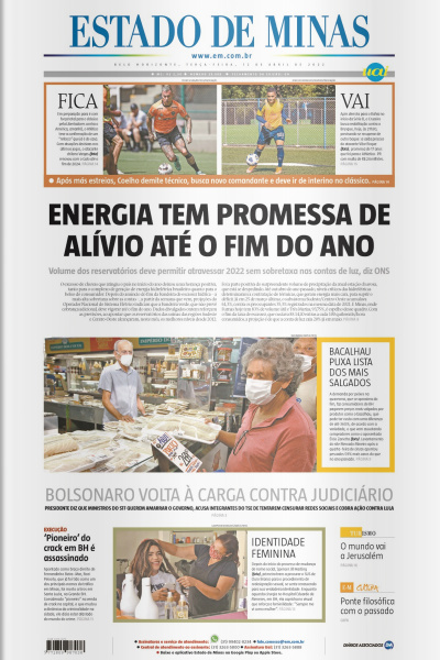 Estado de Minas - Edição de 12 de abril de 2022