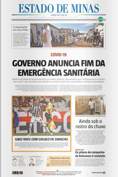 Estado de Minas - Edição de 18 de abril de 2022