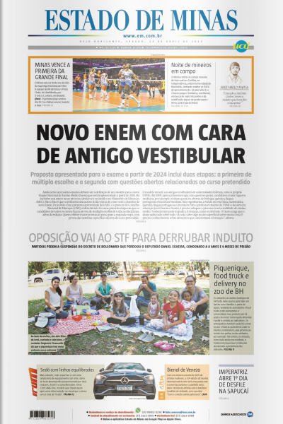 Estado de Minas - Edição de 23 de abril de 2022