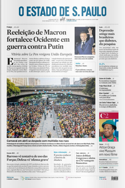 Estadão - Edição 25 de Abril 2022