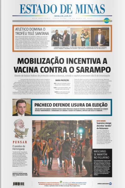 Estado de Minas - Edição de 29 de abril de 2022