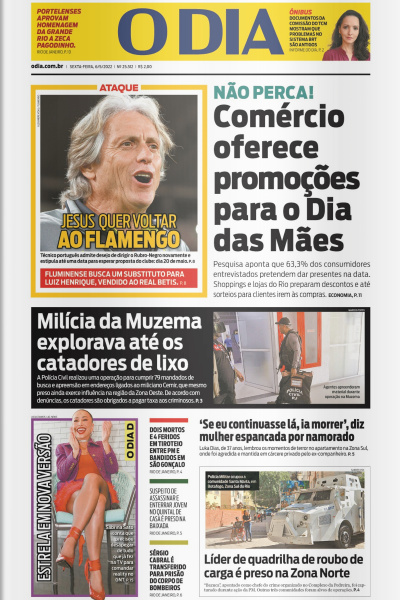 O DIA - Edição 06 de maio de 2022