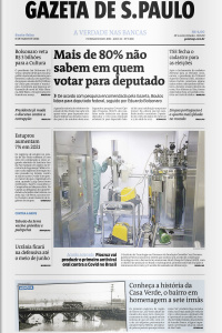 Gazeta de S. Paulo – Edição de 06 de maio de 2022