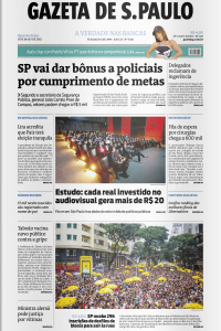 Gazeta de S. Paulo – Edição de 11 de maio de 2022