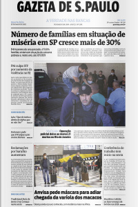Gazeta de S. Paulo – Edição de 25 de maio de 2022