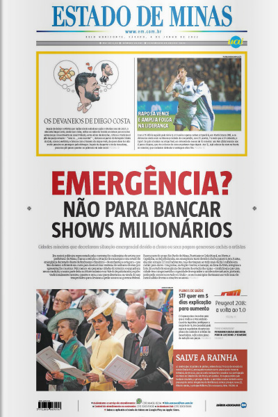 Estado de Minas - Edição de 04 de junho de 2022