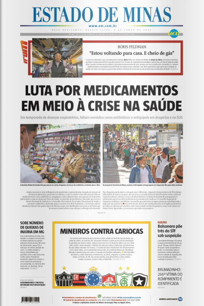 Estado de Minas - Edição de 08 de junho de 2022