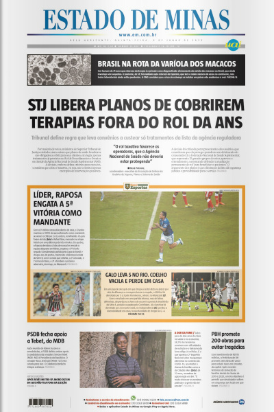 Estado de Minas - Edição de 09 de junho de 2022