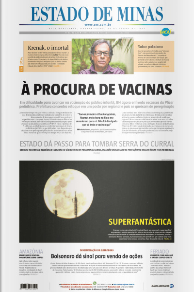 Estado de Minas - Edição de 15 de junho de 2022