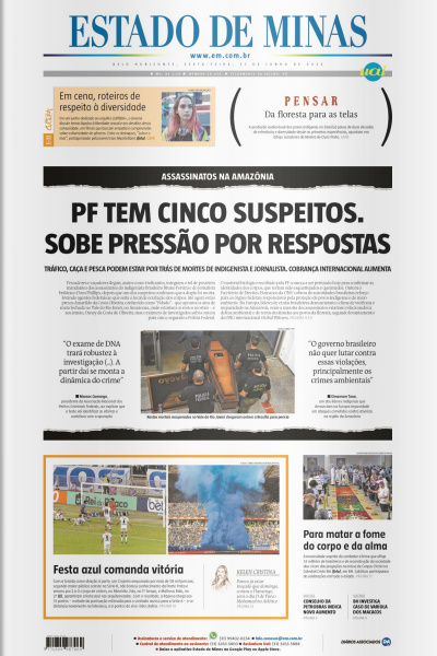 Estado de Minas - Edição de 17 de junho de 2022