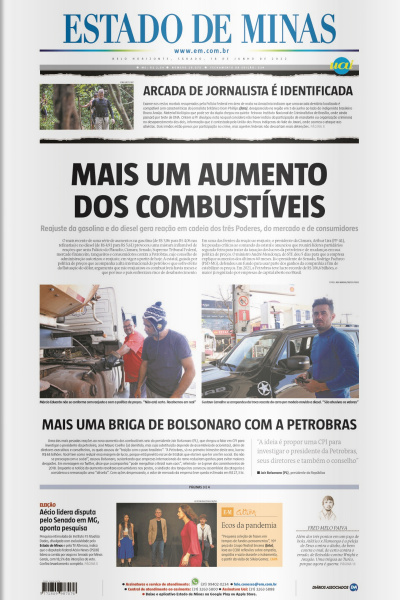 Estado de Minas - Edição de 18 de junho de 2022