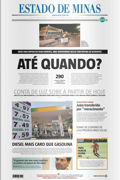 Estado de Minas - Edição de 22 de junho de 2022