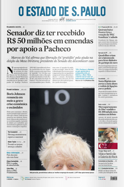 Estadão - Edição 08 de Julho 2022