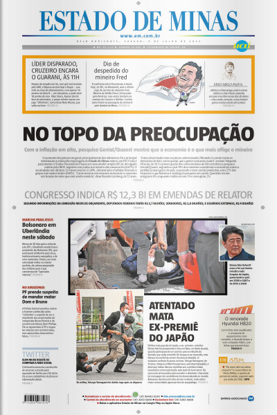 Estado de Minas - Edição de 09 de julho de 2022