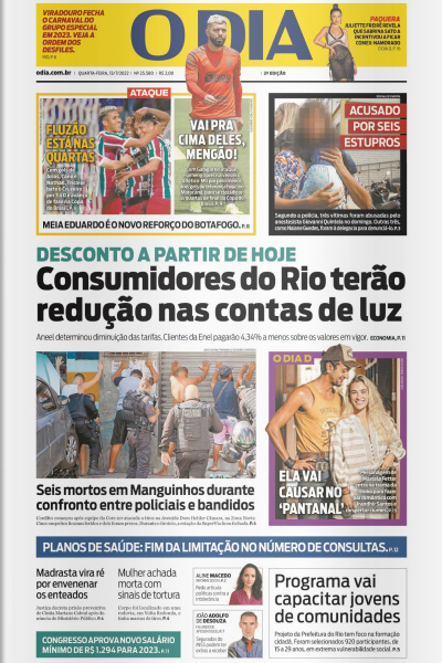 O DIA - Edição 13 de julho de 2022
