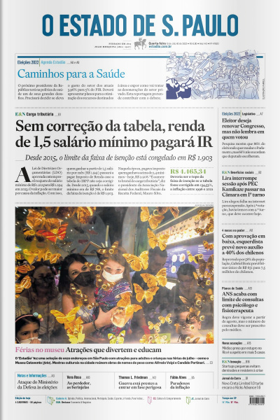 Estadão - Edição 13 de Julho 2022