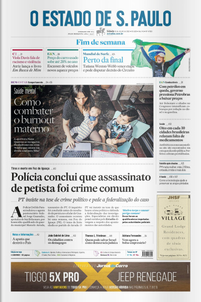 Estadão - Edição 16 de Julho 2022