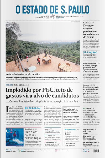 Estadão - Edição 18 de Julho 2022