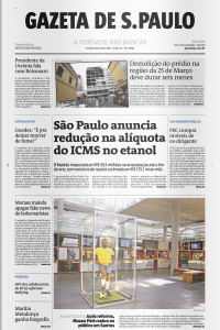 Gazeta de S. Paulo – Edição de 19 de julho de 2022
