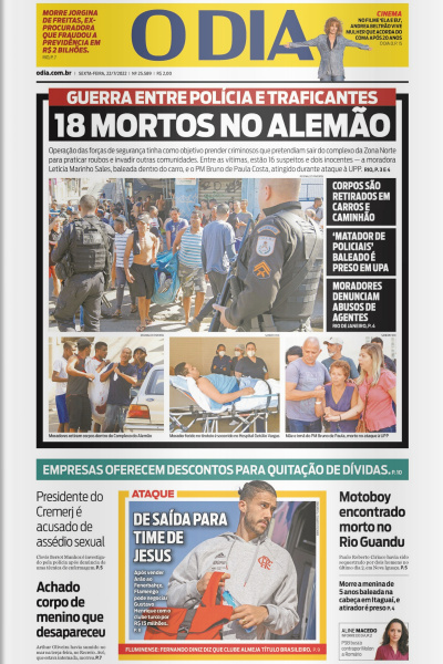 O DIA - Edição 22 de julho de 2022