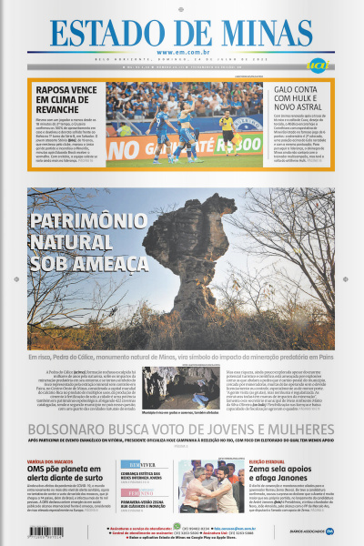 Estado de Minas - Edição de 24 de julho de 2022