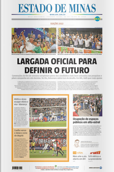 Estado de Minas - Edição de 25 de julho de 2022