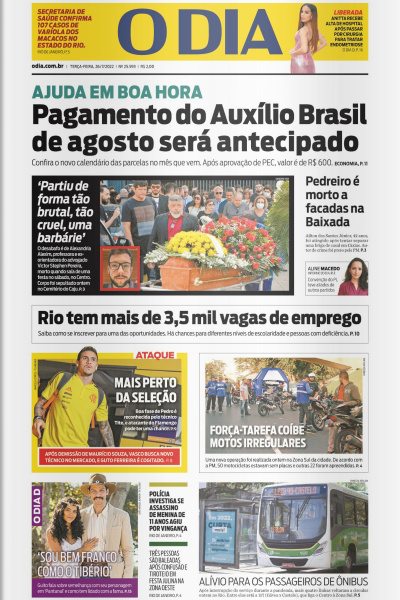 O DIA - Edição 26 de julho de 2022