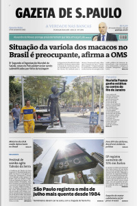 Gazeta de S. Paulo – Edição de 27 de julho de 2022