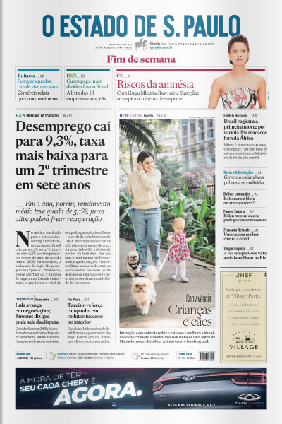 Estadão - Edição 30 de Julho 2022