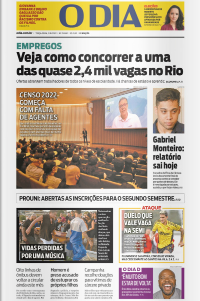 O DIA - Edição 02 de agosto de 2022