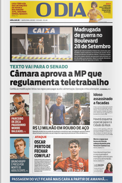 O DIA - Edição 04 de agosto de 2022