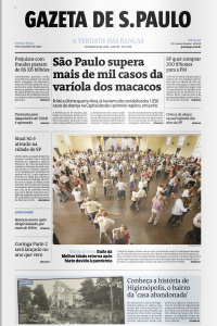 Gazeta de S. Paulo – Edição de 05 de agosto de 2022