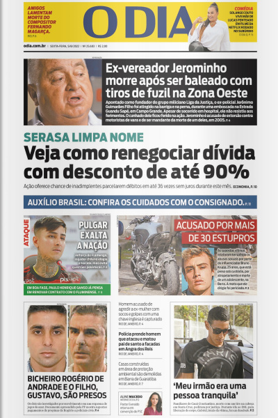 O DIA - Edição 05 de agosto de 2022