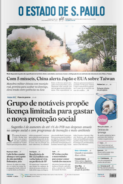 Estadão - Edição 05 de Agosto 2022