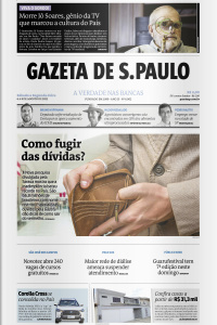 Gazeta de S. Paulo – Edição de 06 a 08 de agosto de 2022