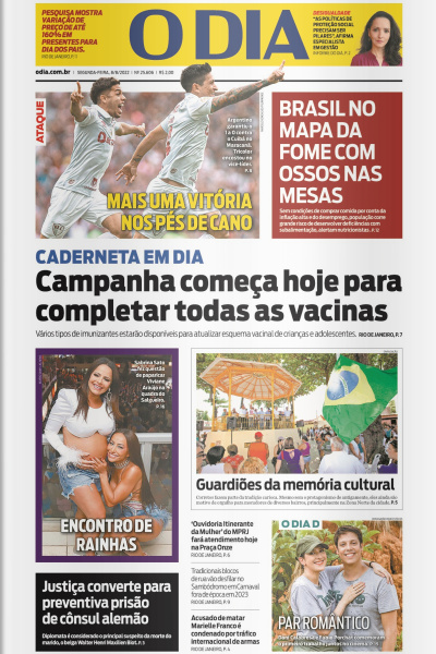 O DIA - Edição 08 de agosto de 2022